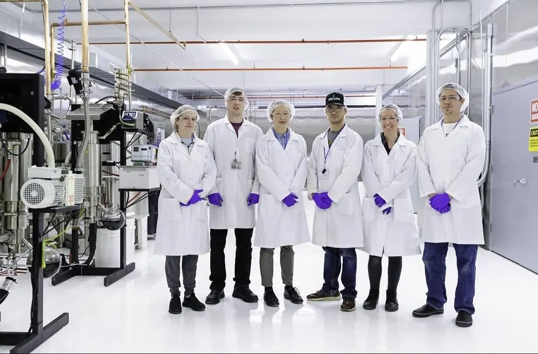 Brian Denovio and the RSI team in the lab